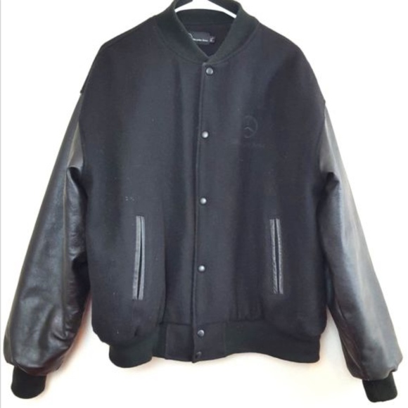 Mercedes Benz Jacket >> Mercedes Benz Jackets Coats Jacket Size Xl Leather And Wool Mercedes Benz Jacket >> Mercedes Benz Jackets Coats Jacket Size Xl Leather And Wool